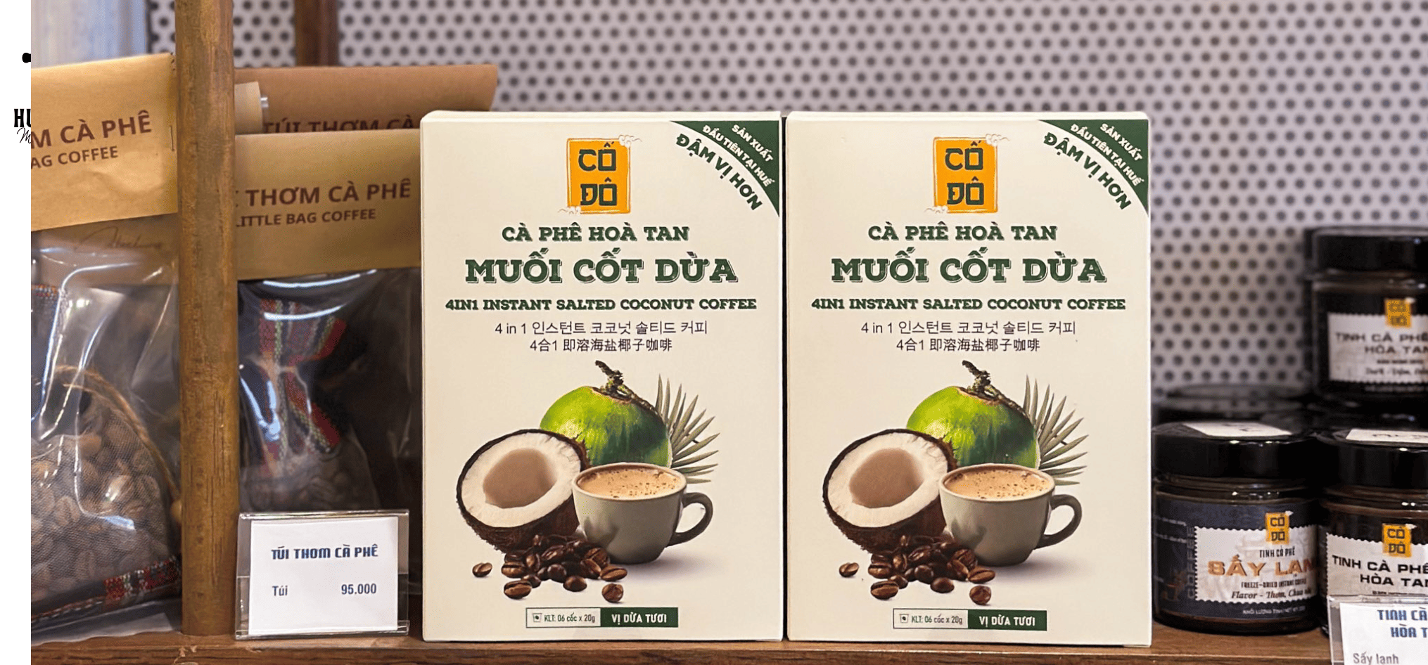 CÀ PHÊ MUỐI DỪA CỐ ĐÔ – HƯƠNG VỊ HUẾ, PHONG CÁCH MỚI